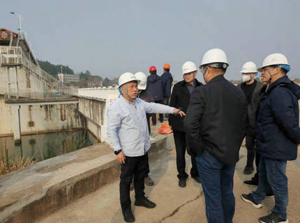 王志宏带队开展岁末年初水利安全生产重大隐患专项整治督导检查