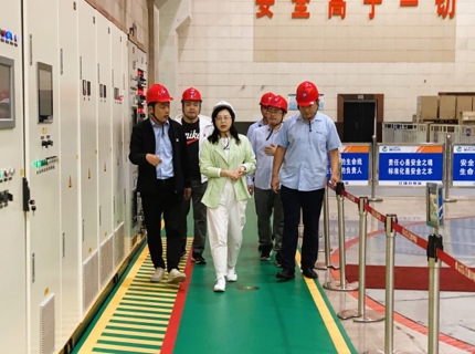 陈印辉检查指导江垭电站安全生产工作并看望慰问节日期间值班员工