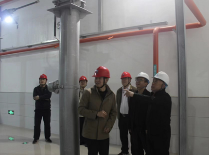 王志宏带队到公司所属水库开展水库汛前防汛备汛及安全生产检查