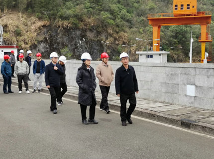 长江委监督局到公司所属水库开展生产和消防安全检查