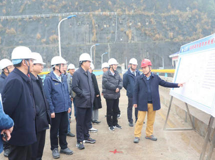 省防指督察组检查皂市水库防汛备汛工作