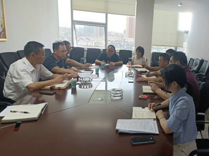 公司检查组督导泽通公司党建及主题教育工作