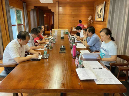 省水利厅赴溇江国家水利风景区开展复核工作