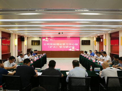 澧水公司党组理论学习中心组开展主题教育第五次集中学习研讨