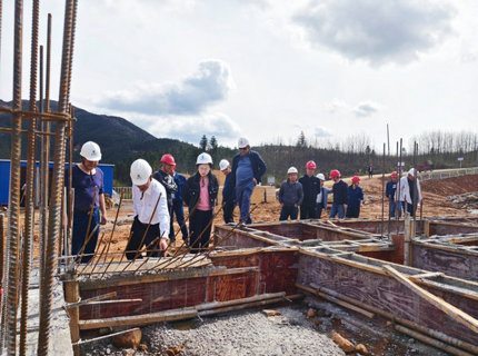 陈印辉调研检查风电项目建设并考察全州集控中心选址情况