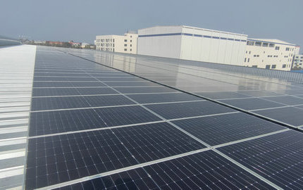 澧水公司首个光伏项目成功并网发电