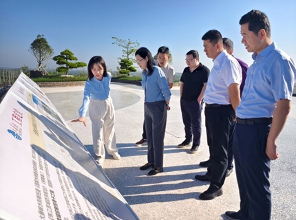 陈印辉带队赴广西大藤峡公司和右江公司调研学习