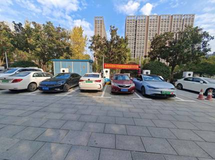 为美好生活充满电——澧水公司两座电动汽车充电站正式投入运营