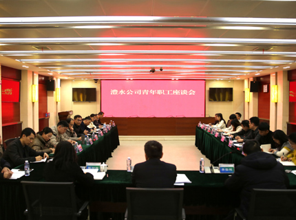 澧水公司召开青年职工座谈会