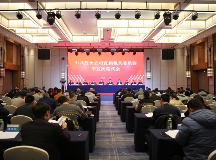 中共澧水公司直属机关委员会第五次党员代表大会召开