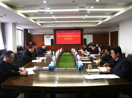公司党组开展理论学习中心组学习暨2024年度民主生活会会前集中学习研讨