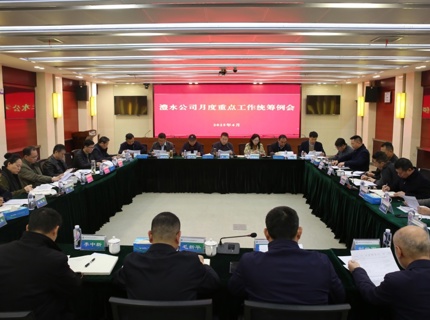 公司召开2025年4月份重点工作统筹例会