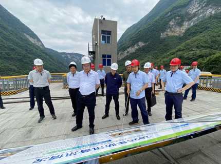 马水山率队到澧水公司所属水库开展防汛检查 