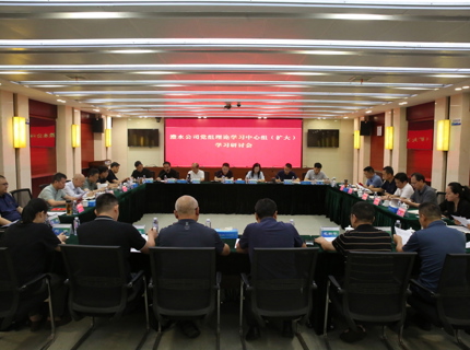 公司党组召开理论学习中心组（扩大）学习暨集中整治违规吃喝专题学习研讨会
