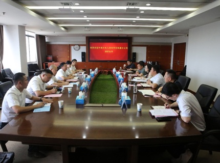 陈印辉与水电九局总经理肖进城交流座谈