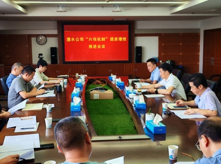 公司召开“六项机制”提质增效推进工作会议