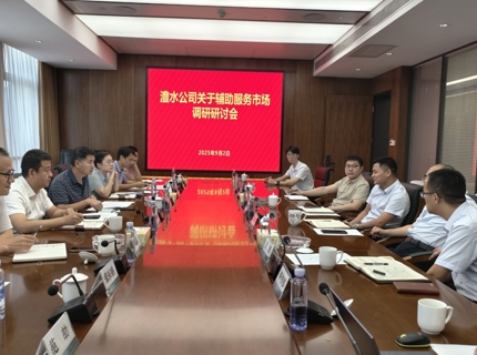 公司领导带队赴湖南省电力科学研究院开展电力调频辅助服务调研