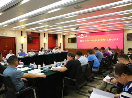 澧水公司召开2023年上半年工作会议