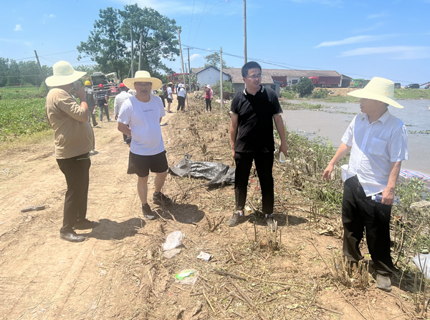 水利部长江委专家赶赴一线指导湖南省华容县团洲垸重大险情处置工作