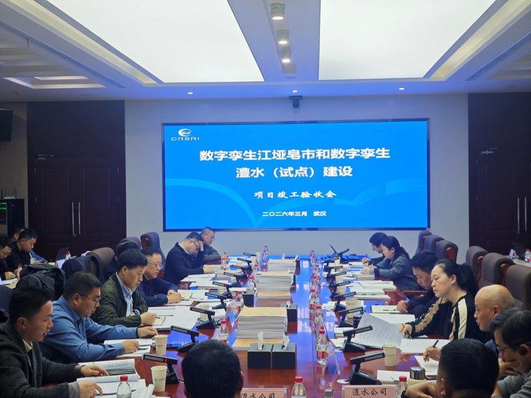 数字孪生江垭皂市和数字孪生澧水（试点）建设项目顺利通过竣工验收